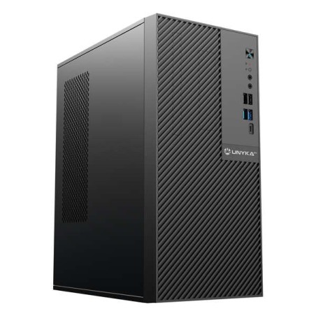 Unykach Numen 500 Pro Midi Tower ITX, MicroATX Case - Supported Disk Size 3.5", 2.5" - USB-A 2.0/3.2/C and Audio