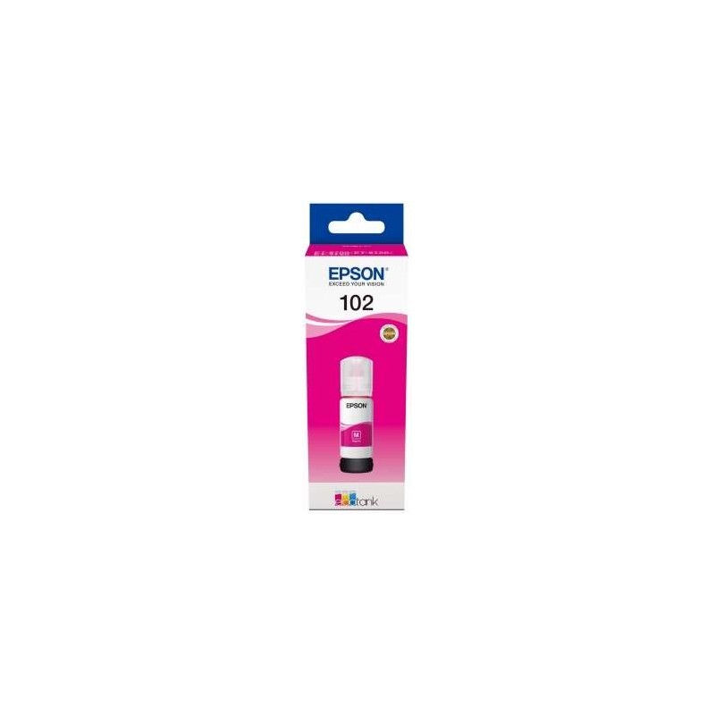 Epson 102 Magenta Original Ink Bottle - C13T03R340