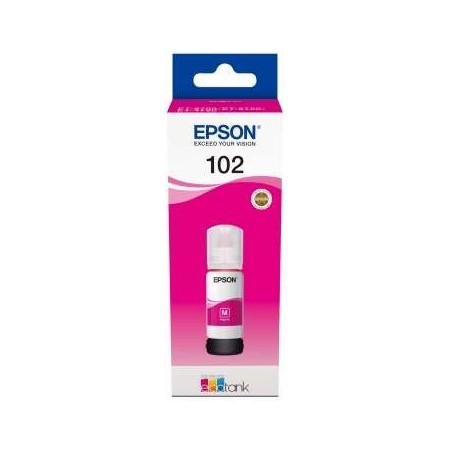 Bouteille d'encre originale Epson 102 magenta - C13T03R340