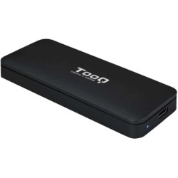 Tooq External M.2 NVMe PCIe SSD Enclosure USB-C - Black