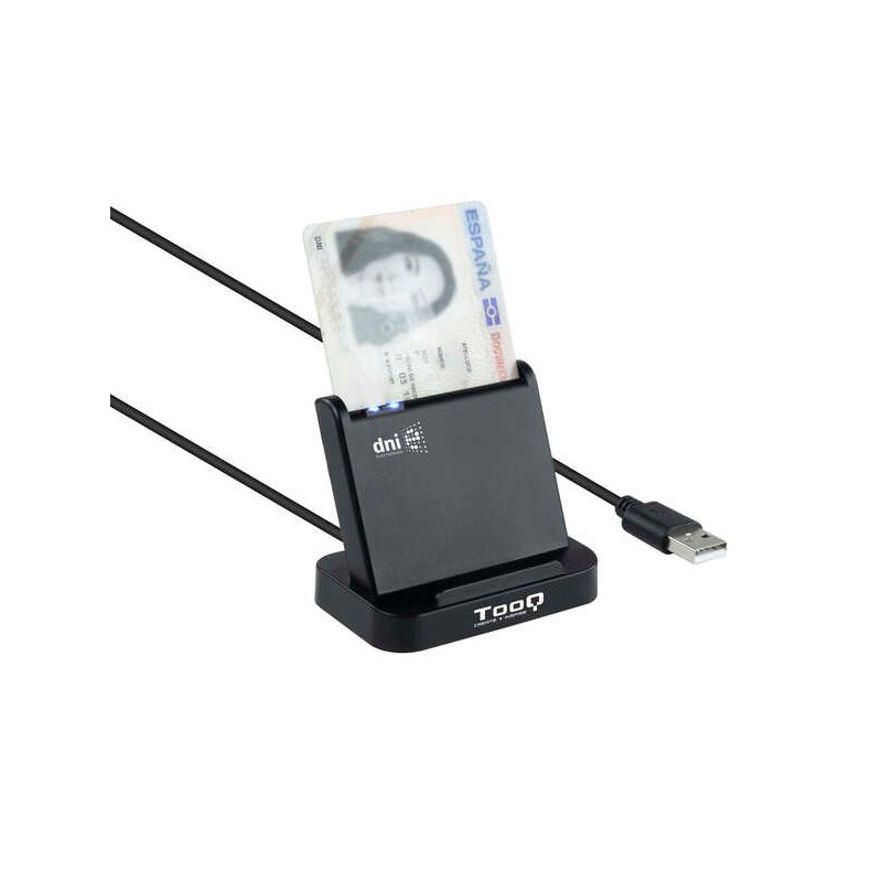 Tooq DNIe VISION Smart Card Reader USB 2.0 - Black