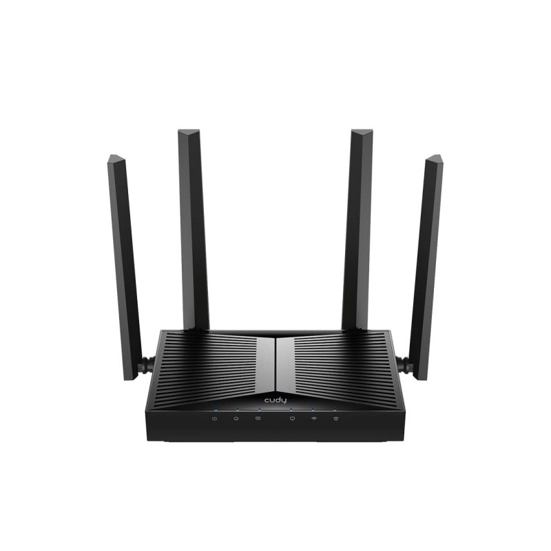 Cudy WiFi 7 Router 2.5G Dual Band BE3600 - Speeds up to 1000Mbps - 4 Ports - 4 Fixed 5dBi Antennas - MU-MIMO Technology