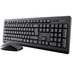 Trust Primo Pack Clavier USB Sans Fil + Souris USB Sans Fil 3 Boutons