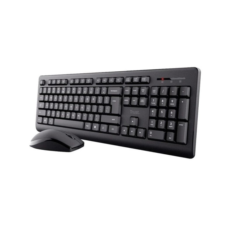 Trust Primo Pack de Teclado USB Inalambrico + Raton USB Inalambrico 3 Botones