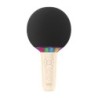 XO BE50 Wireless Microphone - Karaoke - 5W - Bluetooth 5.3 - LED Lighting - Maximum Battery Life 3h - Beige Color