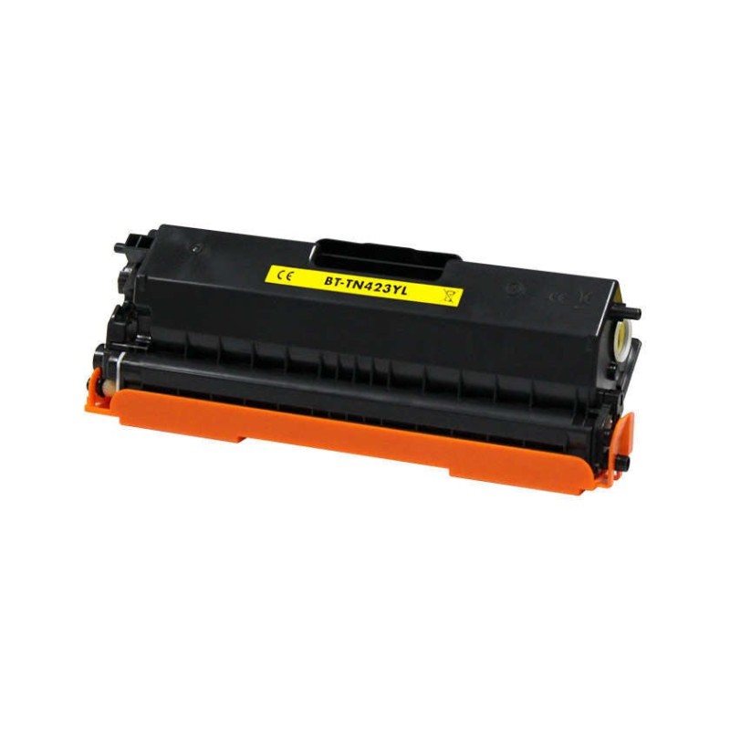 Brother TN421/TN423/TN426 Amarelo Cartucho de Toner Genérico - Reemplazas TN421Y/TN423Y/TN426Y