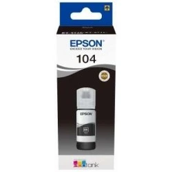 Frasco de tinta original Epson 104 preto - C13T00P140