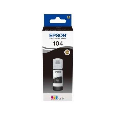 Frasco de tinta original Epson 104 preto - C13T00P140
