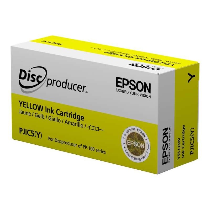 Epson PJIC5/PJIC7 Yellow Ink Cartridge Original - C13S020692/C13S020451