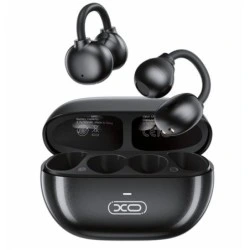 XO G40 Pearl Clip TWS Earphones - Bluetooth 5.3 - Black