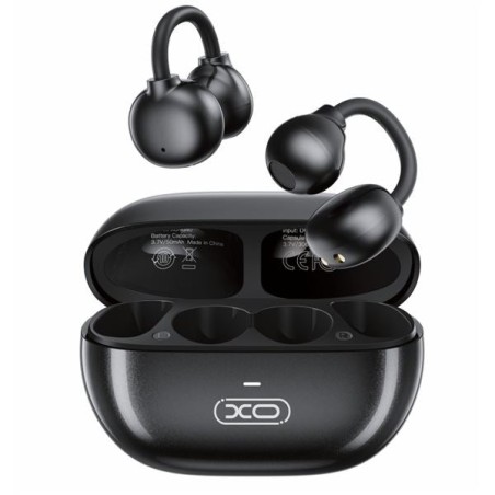 XO G40 Pearl Clip Écouteurs TWS - Bluetooth 5.3 - Couleur Noir