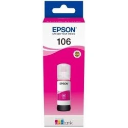 Epson 106 Magenta Original Ink Bottle - C13T00R340