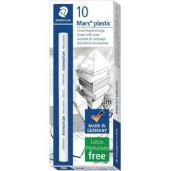 Staedtler Mars Plastic Gomme de Rechange pour Porte-Gomme 528 50