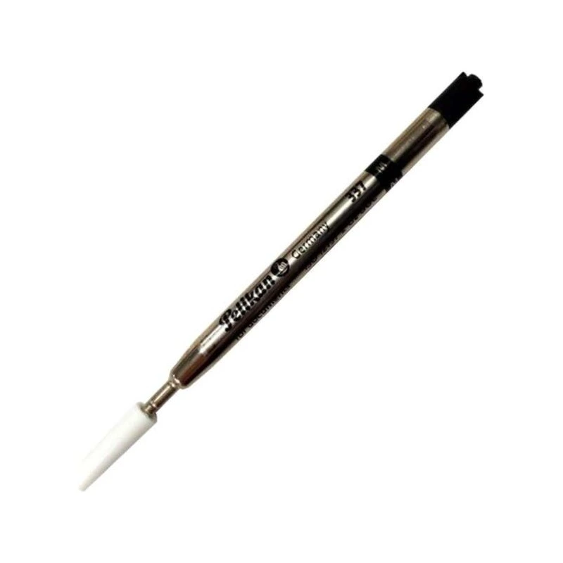 Pelikan Recharge Stylo à Bille 337 Format International M - Recharge Universelle - Moyenne - Couleur Noir