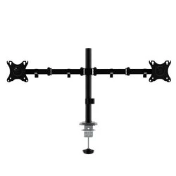 Unykach UK1422 Soporte de Mesa con Brazo Articulado para 2 Monitores de 10"-32" - Giratorio, Inclinable y Extensible - Gestion