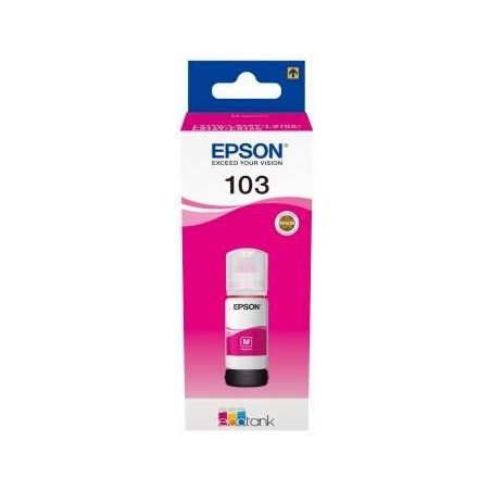 Epson 103 Magenta Botella de Tinta Original - C13T00S34A10
