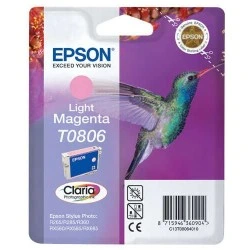 Epson T0806 Magenta Light Cartouche d'encre Original - C13T08064011