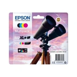 Epson 502XL/502 Pack of 4 Original Ink Cartridges - C13T02W94010