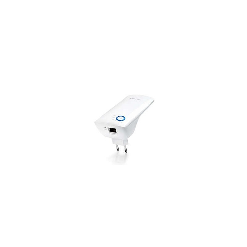 TP-Link Repetidor Amplificador Extensor de Red WiFi N300 - Hasta 300Mbps - IEEE 802.11n - 10/100 Mbps - Boton WPS - 2 Antenas