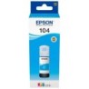 Bouteille d'encre originale Epson 104 cyan - C13T00P240