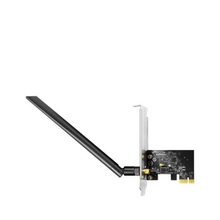 Cudy AC650 PCIe Network Adapter - Dual Band - Detachable Wi-Fi 5 Antenna - Speed up to 433Mbps - 72.5x45x11.6mm