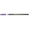 Edding 1200 Marcador - Ponta Redonda - Traço 1mm - Tinta à Base de Água - Cor Violeta Metalizado