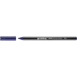 Edding 1300 Marker - Round Tip - 2 mm Line Width. - Water-Based Ink - Blue