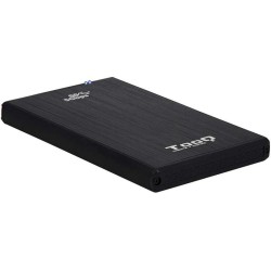 Tooq External 2.5" HDD/SSD Enclosure up to 9.5mm SATA USB 3.0/3.1 Gen 1 - Black