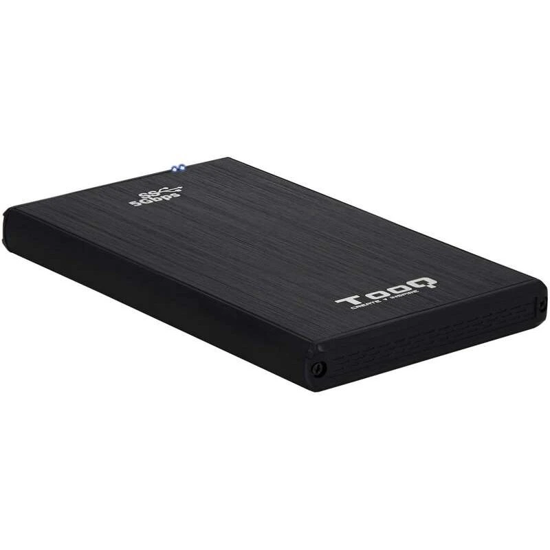 Tooq External 2.5" HDD/SSD Enclosure up to 9.5mm SATA USB 3.0/3.1 Gen 1 - Black