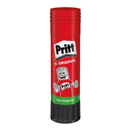 Pritt Barra de Cola Média 22grs - Sem Solventes - 97% de Ingredientes Naturais - Lavável a 20ºC - Segura para Crianças