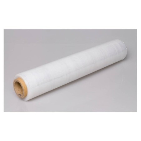 Fabrisa Bobina de Filme Extensível com Mandril 23 Micras - Largura 50cm, Comprimento 115m- 2kg de Peso - Grande Resistência