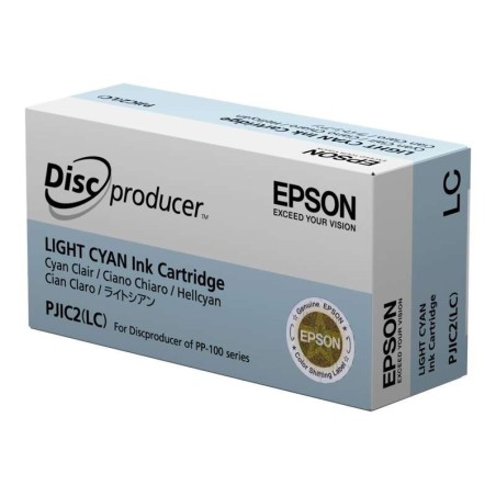 Epson PJIC2/PJIC7 Cyan Light Ink Cartridge Original - C13S020689/C13S020448