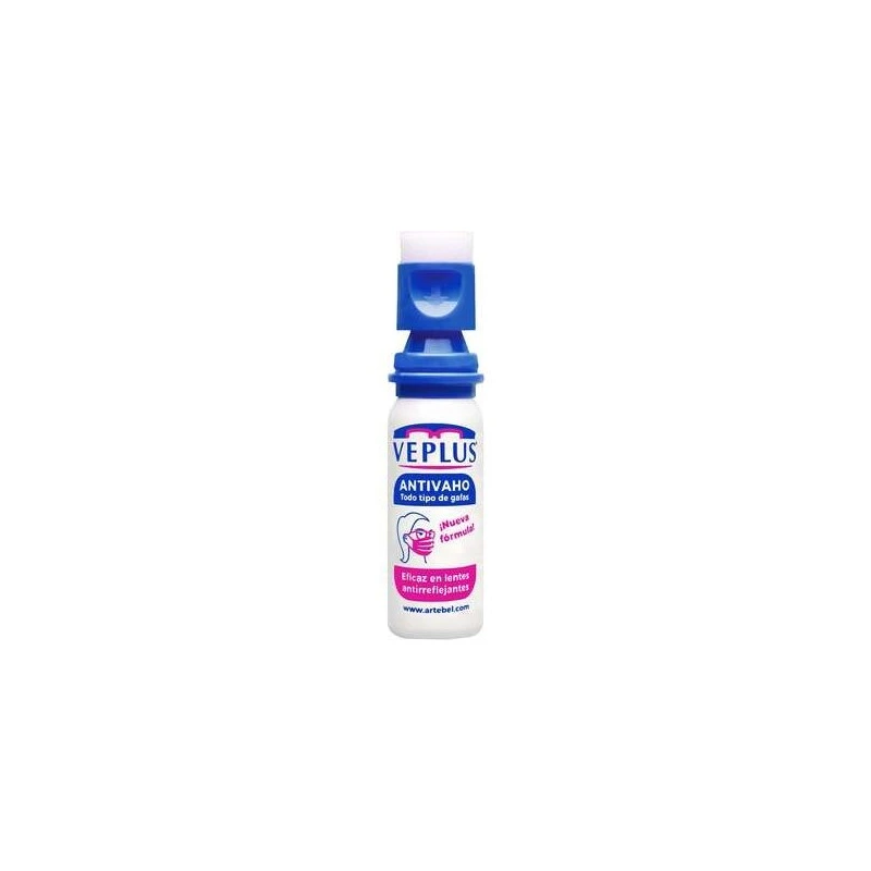Veplus Anti-buée pour Lunettes 15ml - Doseur - 200 Doses - Longue Durée