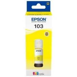 Bouteille d'encre originale Epson 103 jaune - C13T00S44A10