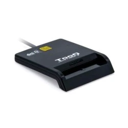 Tooq Lecteur de Cartes à Puce DNIe SIM USB-C - Couleur Noir