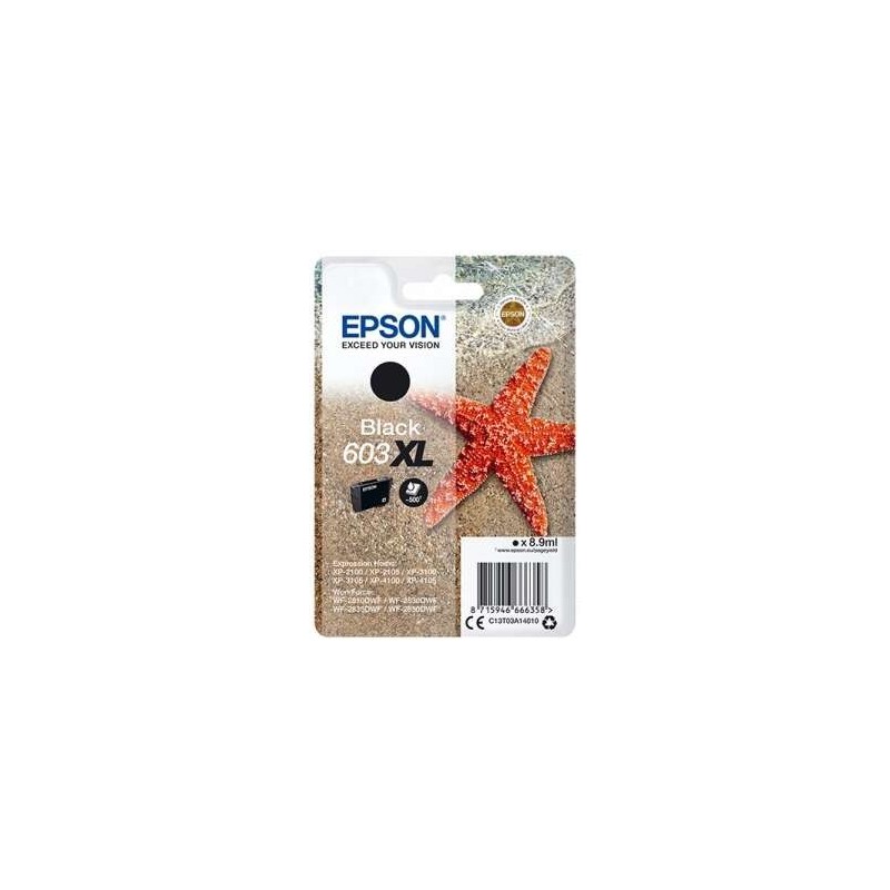 Epson 603XL Negro Cartucho de Tinta Original - C13T03A14010