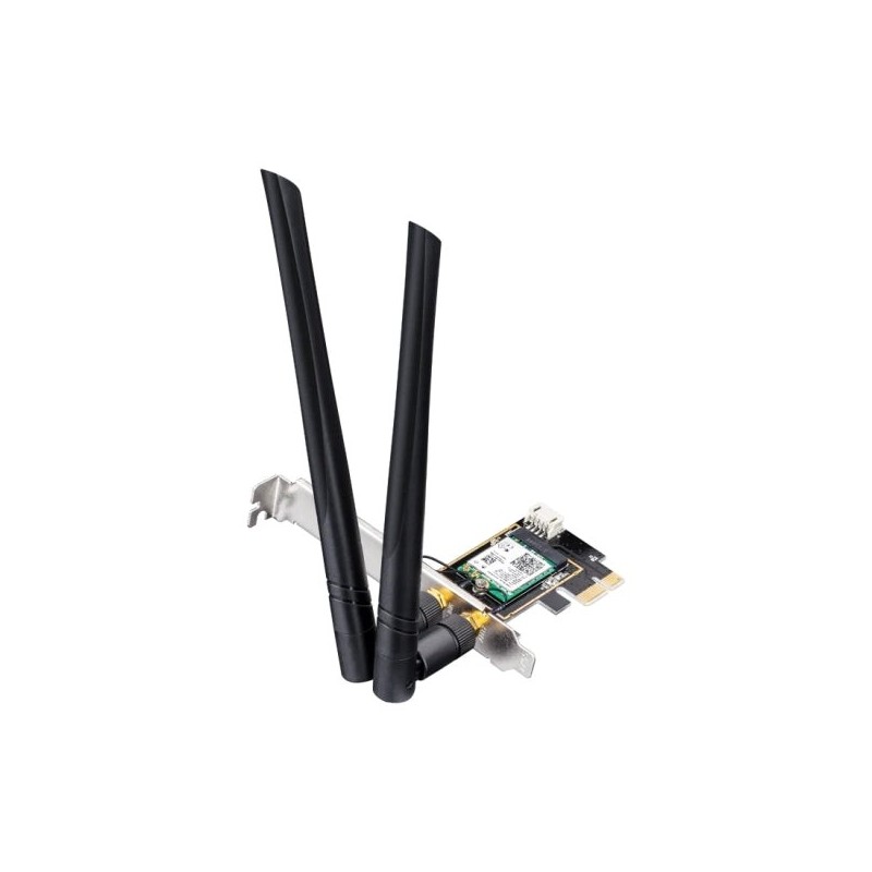Cudy WE3000 Adaptador de Rede PCI-e AX5400 WiFi 6 Tri-Banda - Bluetooth 5.2 - 2 Antenas Externas