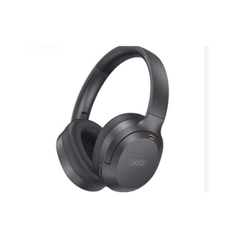 XO BE53 Bluetooth 5.4 Headphones - ANC Noise Cancelling - Padded Ear Cushions - Up to 48h Battery - Black