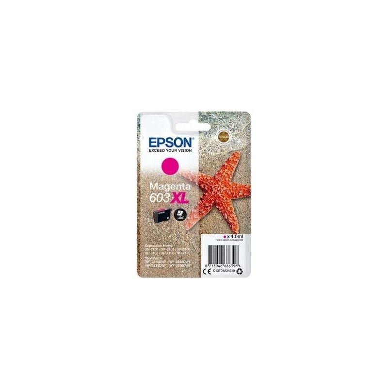 Epson 603XL Magenta Cartouche d'encre Original - C13T03A34010