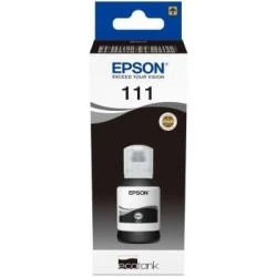 Bouteille d'encre pigmentée originale noire Epson 111 - C13T03M140