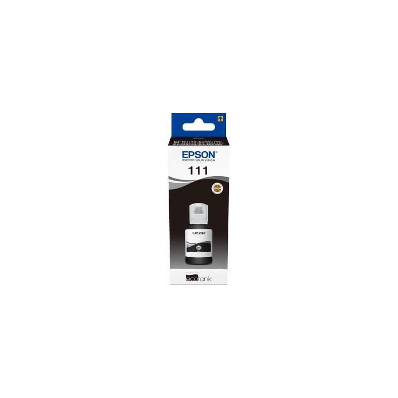 Epson 111 Black Original Pigmented Ink Bottle - C13T03M140