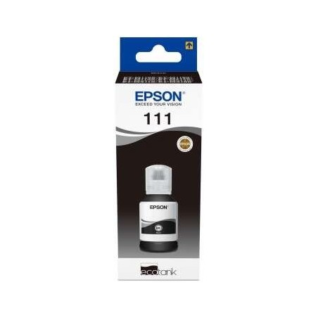 Epson 111 Black Original Pigmented Ink Bottle - C13T03M140