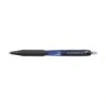Uni-ball JetStream 101 Boligrafo de Tinta - Punta Bola 0.7mm - Trazo 0.35mm aprox. - Tinta de Secado Instantaneo - Grip de Goma