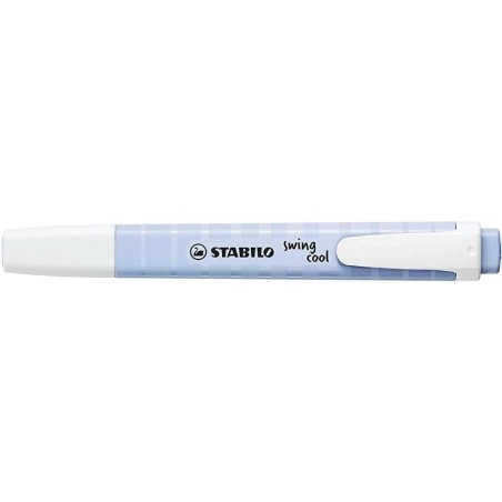 Stabilo Swing Cool Pastel Marcador Fluorescente - Corpo Plano - Ponta Biselada - Traço entre 1 e 4mm - Tinta com Base de Água