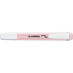 Stabilo Swing Cool Pastel Marcador Fluorescente - Cuerpo Plano - Punta Biselada - Trazo entre 1 y 4mm - Tinta con Base de Agua