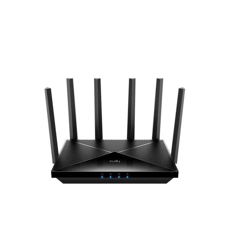 Cudy Routeur WiFi 7 Mesh Tri-Bande BE11000 2.5G - Vitesse jusqu'à 2500Mbps - 4 Ports - 6 Antennes Fixes de 5dBi - Technologie