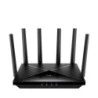 Cudy Routeur WiFi 7 Mesh Tri-Bande BE11000 2.5G - Vitesse jusqu'à 2500Mbps - 4 Ports - 6 Antennes Fixes de 5dBi - Technologie