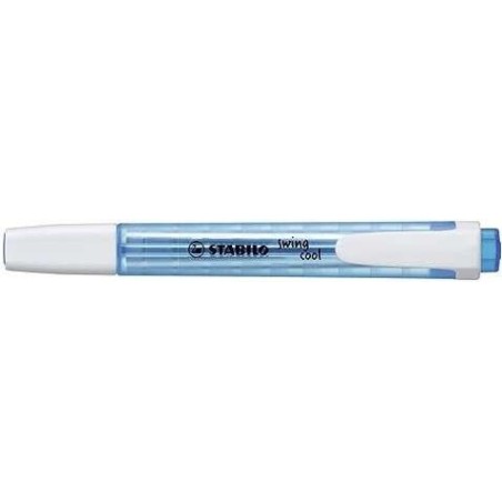 Stabilo Swing Cool Marcador Fluorescente - Cuerpo Plano - Punta Biselada - Trazo entre 1 y 4mm - Tinta con Base de Agua