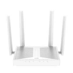 Cudy Router WiFi 6 Mesh Gigabit Dual Band AX3000 - Speed up to 1000Mbps - 5 Ports - 4 Fixed 5dBi Antennas - MU-MIMO Technology