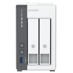 QNAP TS-216G NAS Torre Procesador ARM Cortex-A55 - Memoria 4GB - 2 Bahias 2.5", 3.5" - USB, RJ-45 2.5GB - Ventilador 70mm